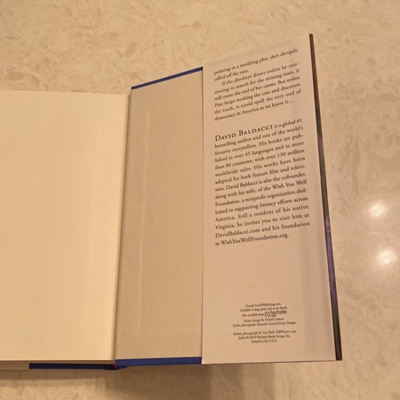 Long Road To Mercy by David Baldacci An Atlee Pine Thriller Hardcover - Picture 3 of 4